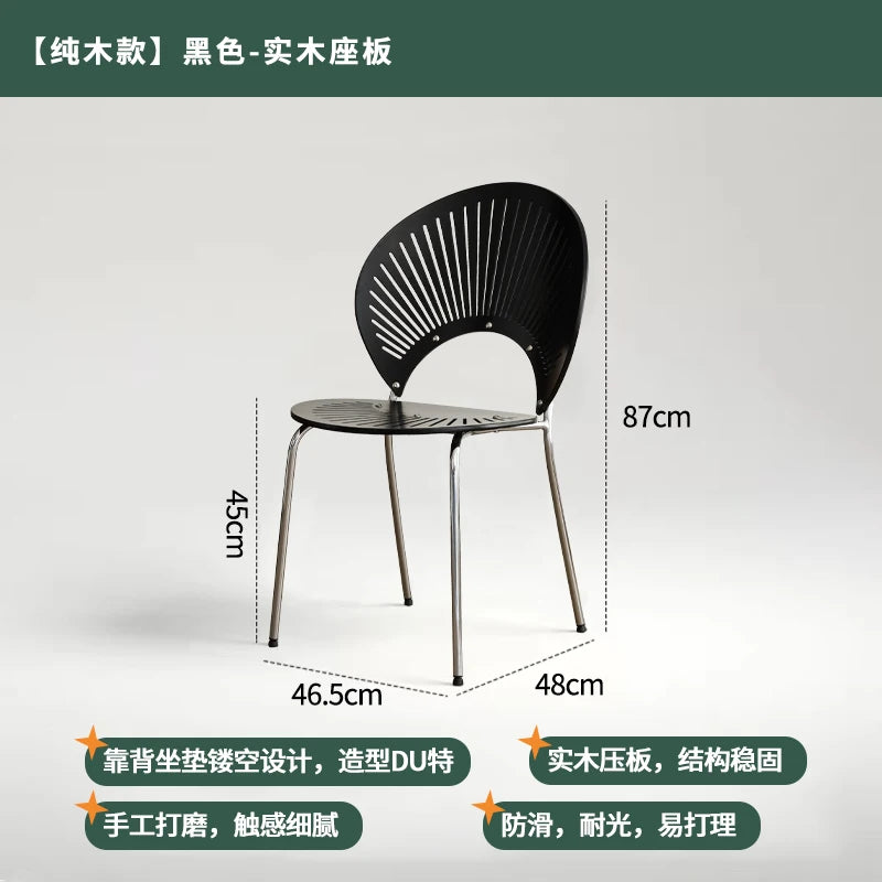 Home Furniture Restaurant Dining Chairs Living Room Leisure Chair Customized Stainless Steel Chairs Single Backrest Armchair