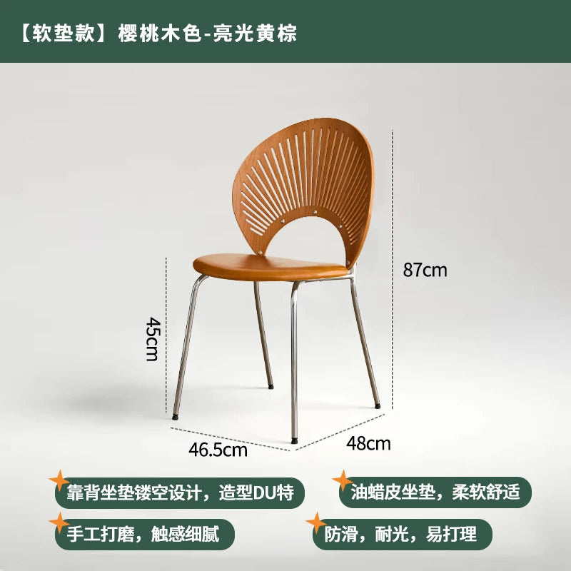 Home Furniture Restaurant Dining Chairs Living Room Leisure Chair Customized Stainless Steel Chairs Single Backrest Armchair