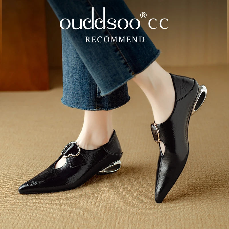 Ods High Heel Women's Thin Heels 2024 New Spring/Summer/Autumn/Winter Korean Edition Pointed Women's Temperament High Heel Women