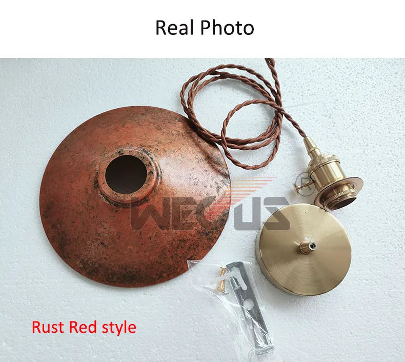 American Retro Brass Restaurant Pendant Light Industrial Style Nordic Home Coffee Shop Bar Decoration a Chandelier Ceiling Light