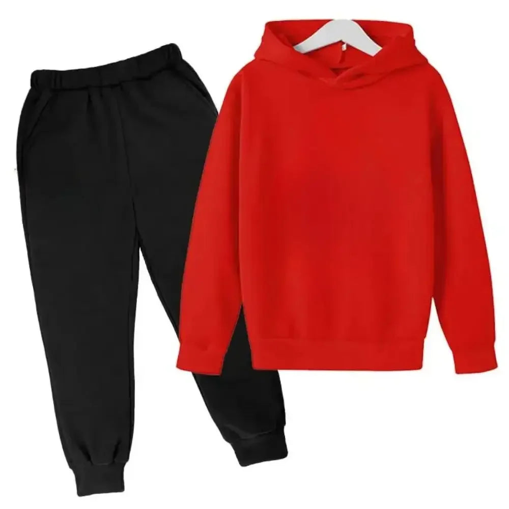 Spring Autumn Tracksuit Football CR7 Print Kid's Clothes Hoodie+Pants Suit 2pcs Set Boy Girl 3-12 Years Children Holiday Gifts