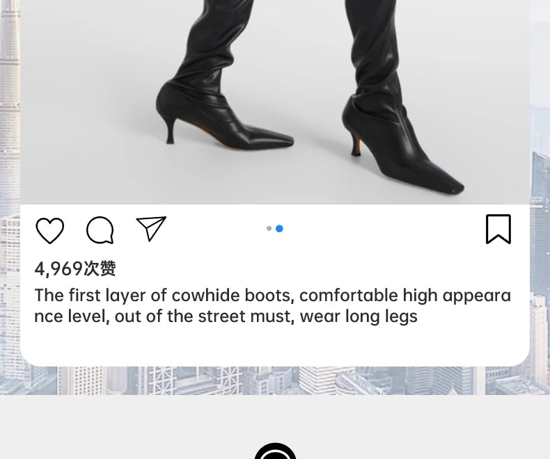 Ods Luxury Brand Black High Boots Women Heels Over the Knee Boot Sexy Zipper Nightclub Ladies Long Latex Shoes Big Size4143 4546