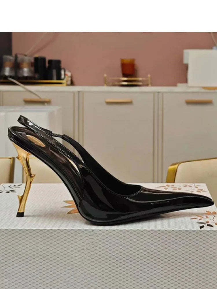 2026 Summer Stiletto Pointed Women's Sandals Fashion Show Party Wedding Women's High Heels