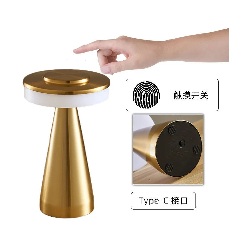 Italian design Table Lamp Dining Table Lamp Cafe Decorative Table Lamp Bedside USB Night Light