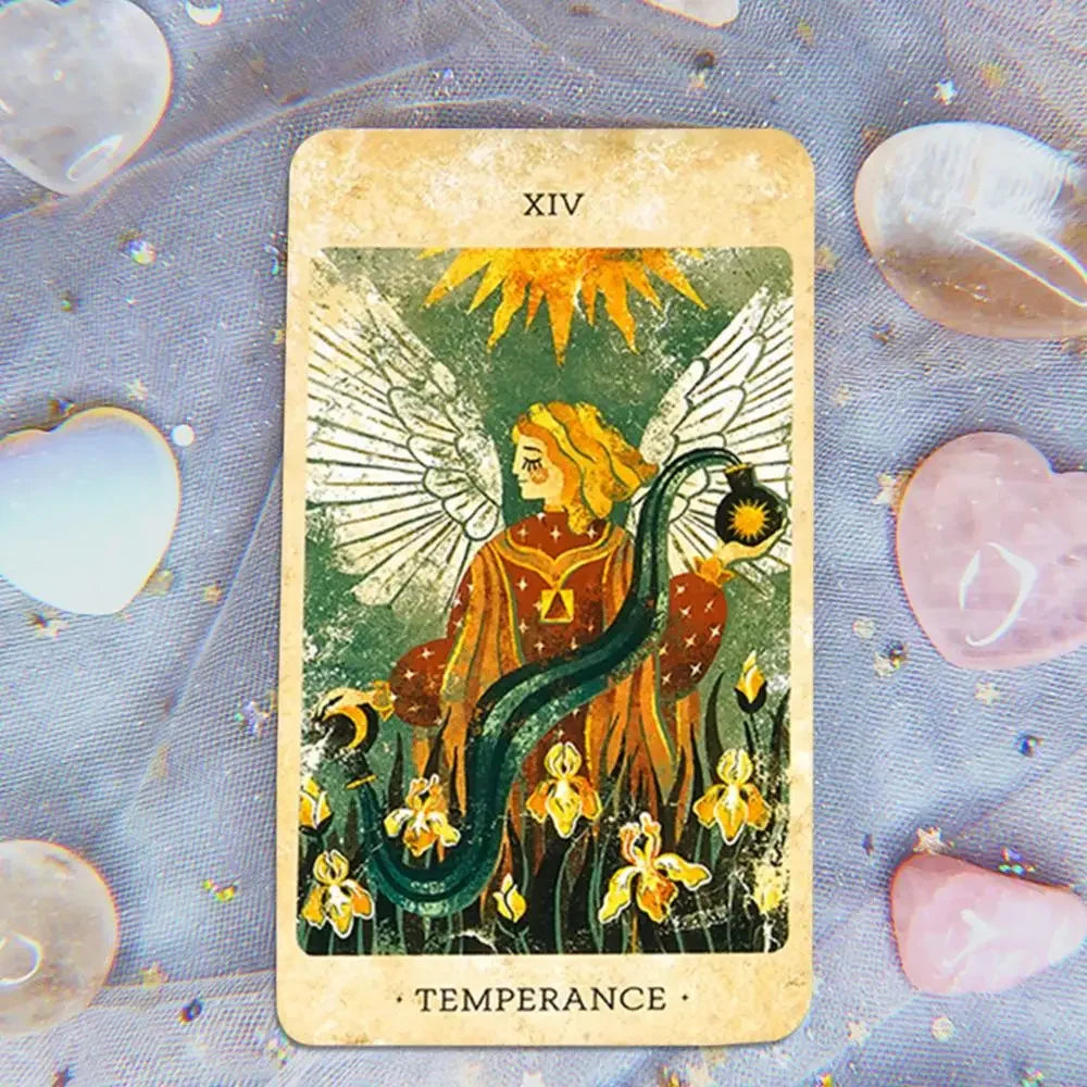 The Solar Kingdom Tarot cards A 78 deck English Psychological Oracle Deck With Vibrant Imagery For Future And Past board games