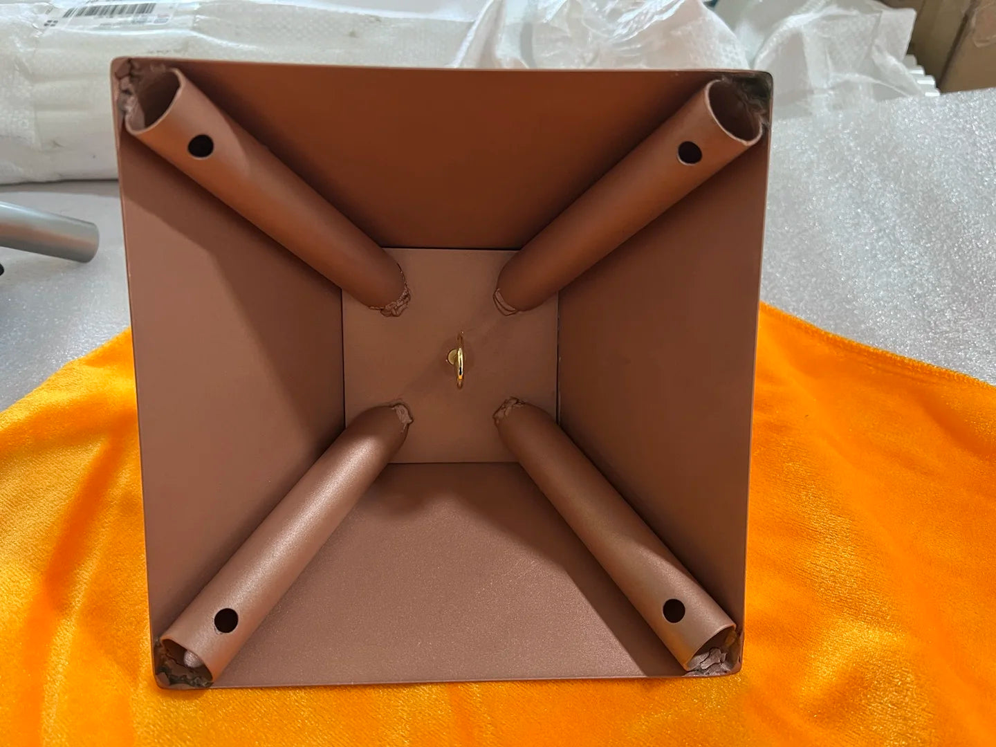 Pure Copper Pyramid Meditation Sacred Geometry Energy Tower for Yoga, Mindfulness, Chakra Balancing & Spiritual Healing