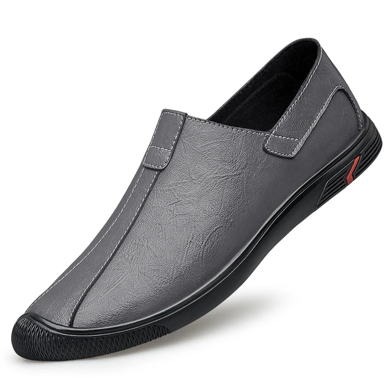 Summer Men Sandals Leisure Beach High Quality Genuine Leather Sandals Fashion Men's  Hollow Out Sandals Luxury Designer Shoes