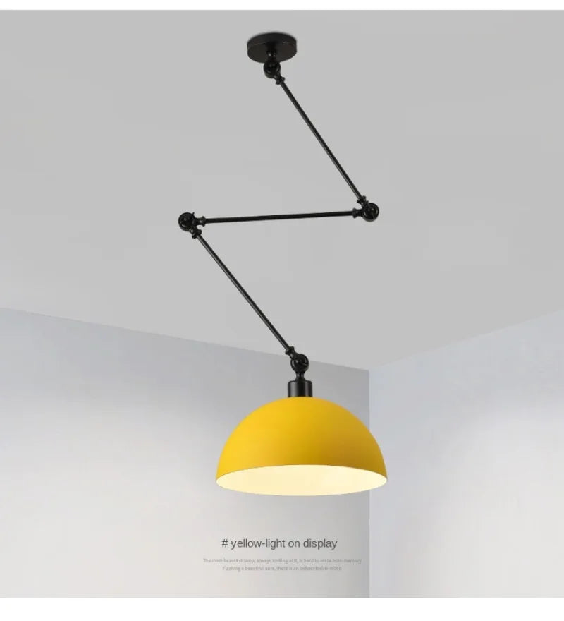 Nordic Modern Retractable Chandelier Restaurant Kitchen Living Room Bedroom Island Lamp Dining Room Home Decor Hanging Lighting