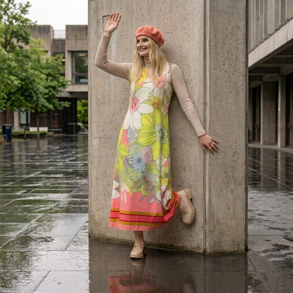 2026 Summer Women's Clothing Retro Geometric Print V-neck Pullover Sleeveless Dress Fashion Loose Large Size A-Line Tank Top