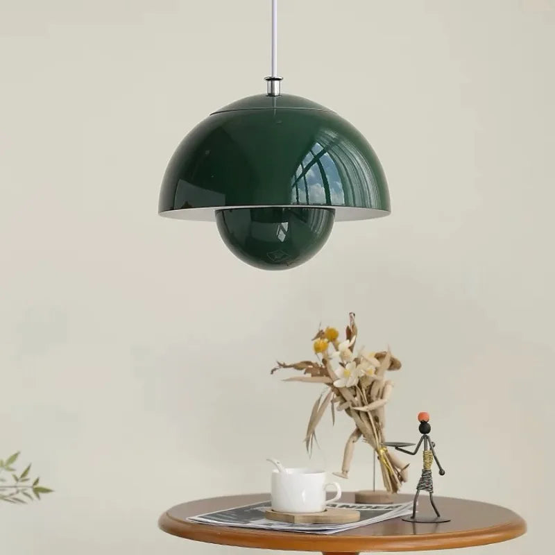 Modern Flower Bud Pendant Lamp Bedroom Bedside Study Bathroom Restaurant Bar Counter Led Hanging Light Lighting Home Decoration