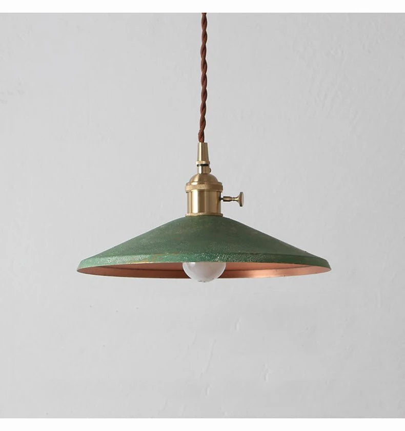 American Retro Brass Restaurant Pendant Light Industrial Style Nordic Home Coffee Shop Bar Decoration a Chandelier Ceiling Light