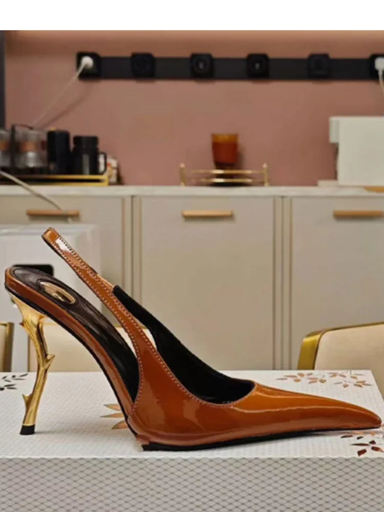 2026 Summer Stiletto Pointed Women's Sandals Fashion Show Party Wedding Women's High Heels