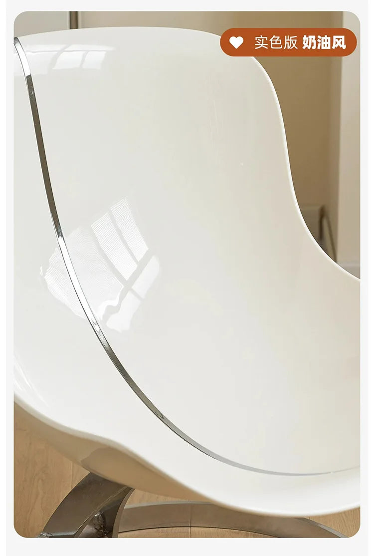 Furniture Nordic Transparent Acrylic Dining Chairs,Home Living Room Backrest Lounge Chairs,Bedroom Desks,Stool,Makeup Stools