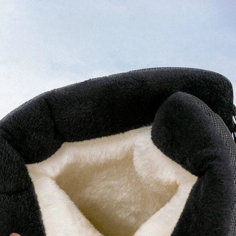 2026 New arrival Winter Men Snow Boots Warm Plush Men's Boots Waterproof High-top Ankle Boots Non-slip Men's Hiking Sneakers