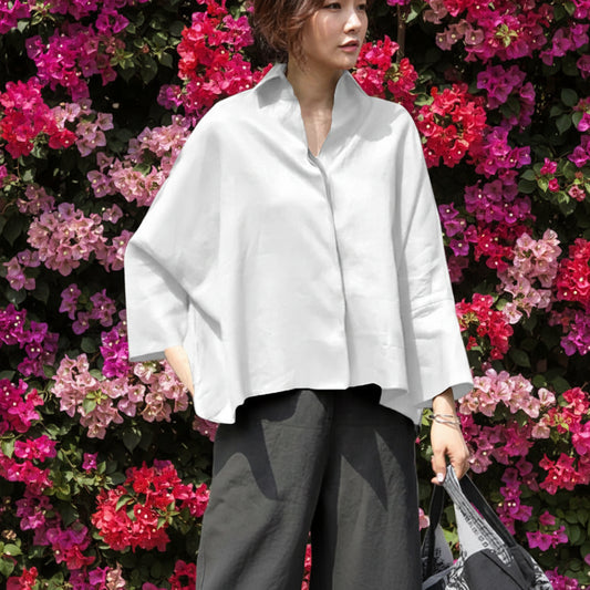 Plus Size 5XL VONDA Women Long Sleeve Shirts Summer Elegant Blouse OL Style Tunic Tops Oversized Casual Solid Loose Party Blusas