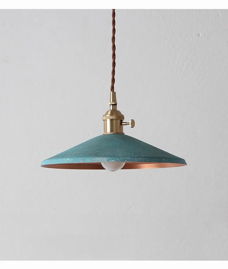 American Retro Brass Restaurant Pendant Light Industrial Style Nordic Home Coffee Shop Bar Decoration a Chandelier Ceiling Light