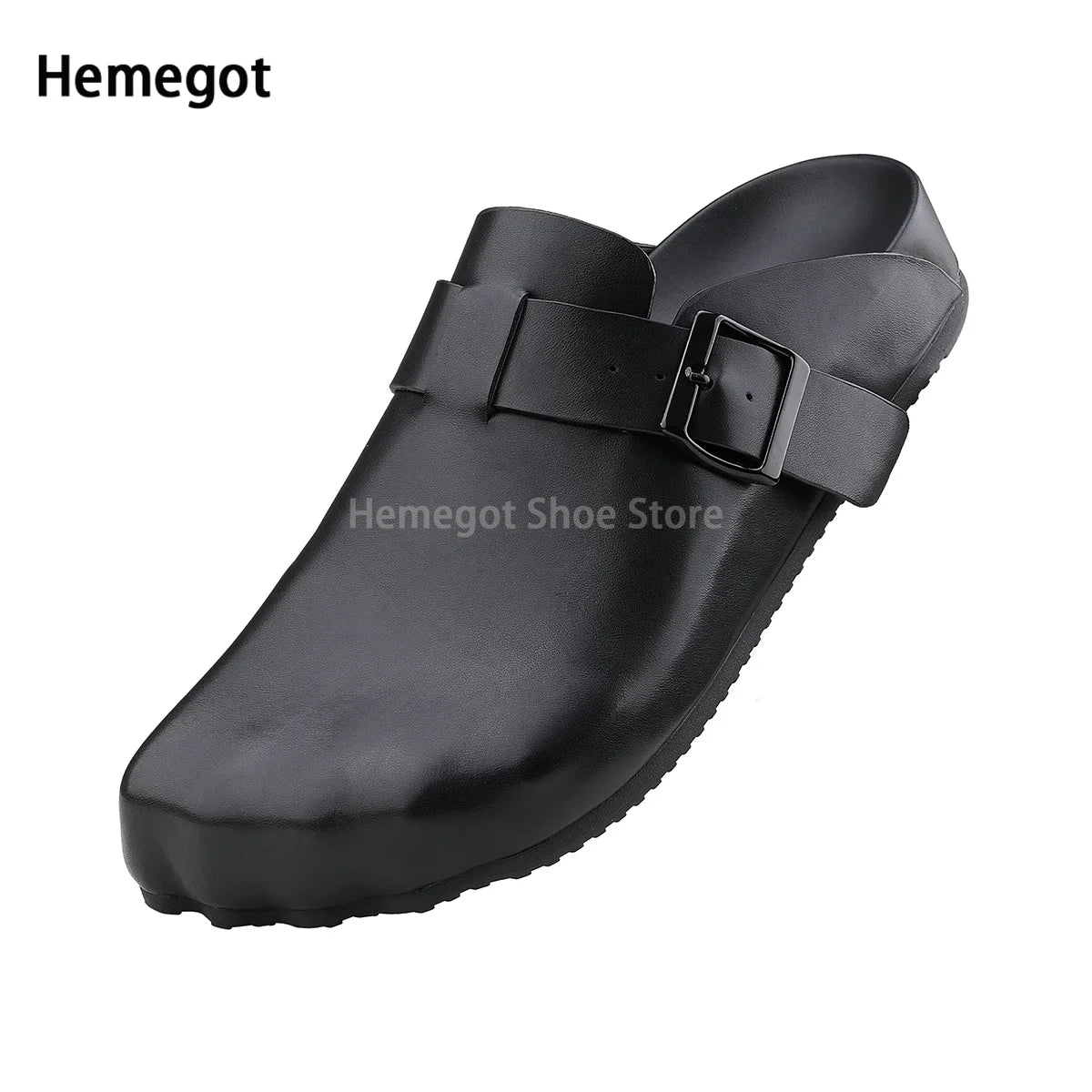 Five Finger Cowhide Slippers for Men Bao Toe Slides Male Mueller Shoes Couple Casual Shoes Breathable External Wearing Slippers