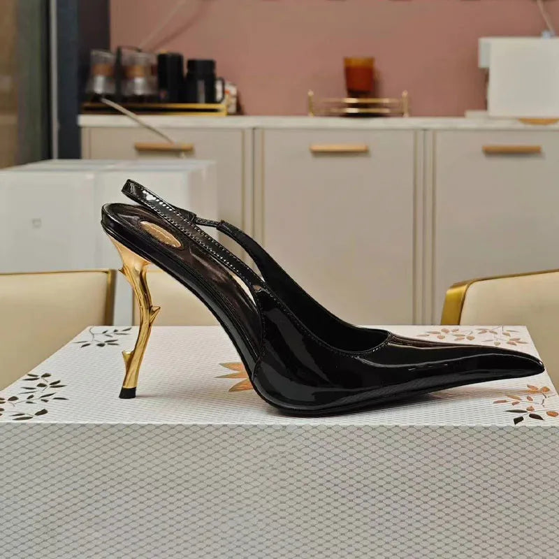 2026 Summer Stiletto Pointed Women's Sandals Fashion Show Party Wedding Women's High Heels