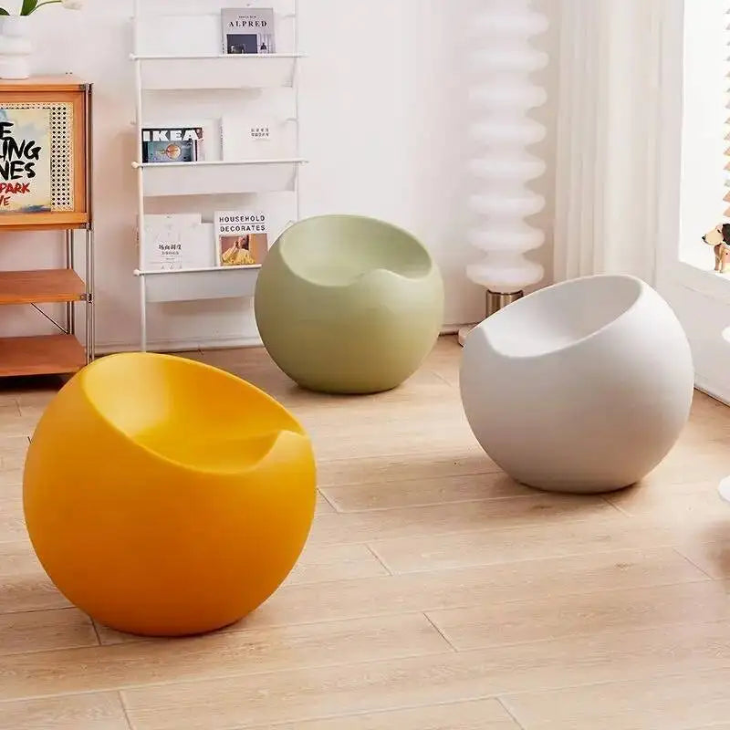 Creative Apple Stool Home Door Shoe Changing Stool Designer Minimalist Small Stool Nordic Living Room Bedroom Balcony Low Stool