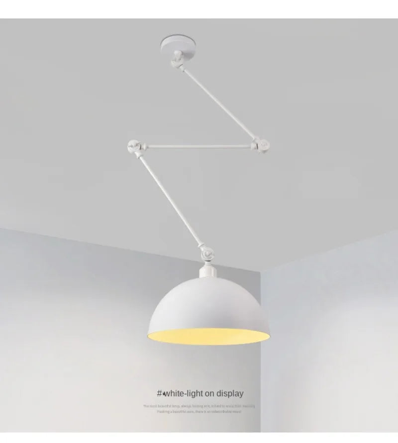 Nordic Modern Retractable Chandelier Restaurant Kitchen Living Room Bedroom Island Lamp Dining Room Home Decor Hanging Lighting