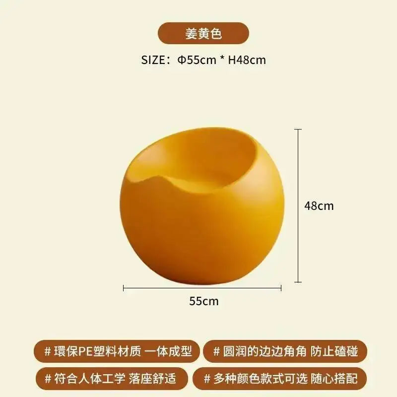 Creative Apple Stool Home Door Shoe Changing Stool Designer Minimalist Small Stool Nordic Living Room Bedroom Balcony Low Stool