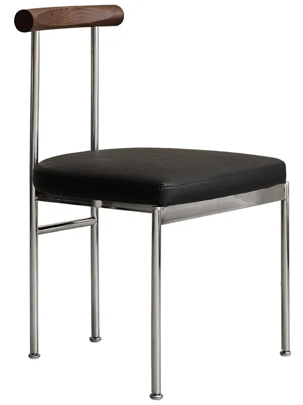 Bauhaus Style Dining Chair Household Restaurant Seat Ergonomic Backrest Desk Chair Modern Study Office Side Chair for Home