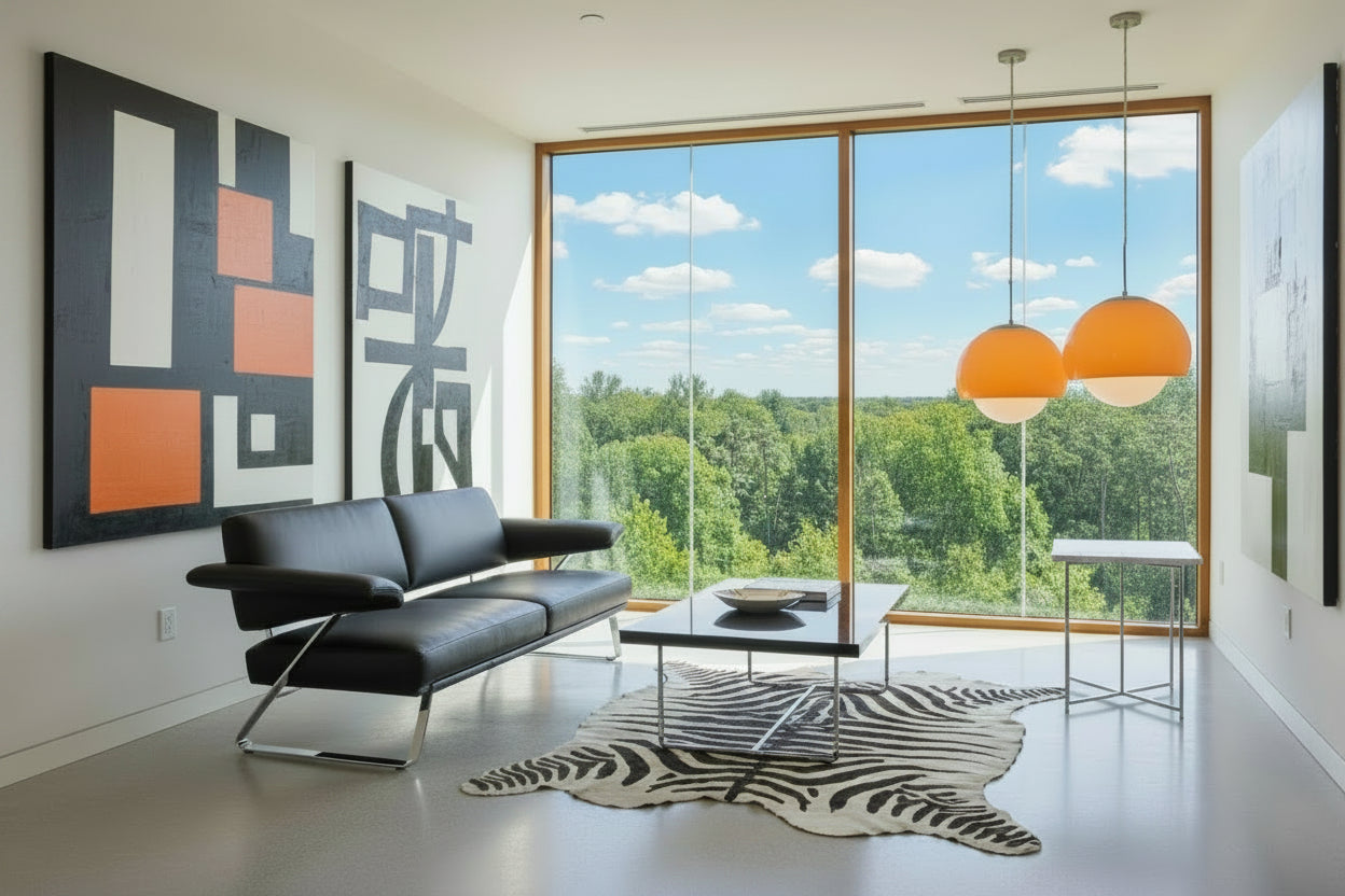 Retro 60s Pendant Lights for Restaurant Cafe Bar, Bedroom, studio, Hotel, living room, office,. Hanging Lamp Ceiling Chandeliers Orange Round Ball Decoration
