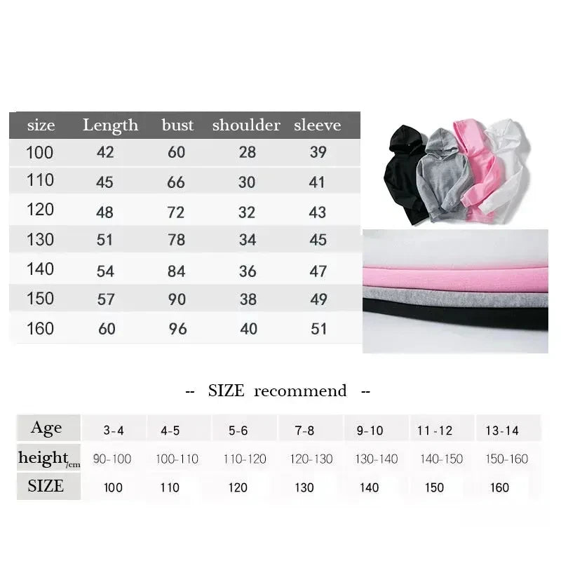 Girls and Boys Classic Anime Car Story Children's Spring and Autumn Fashion Hoodie, 3-14Y Boys and Girls Hoodie
