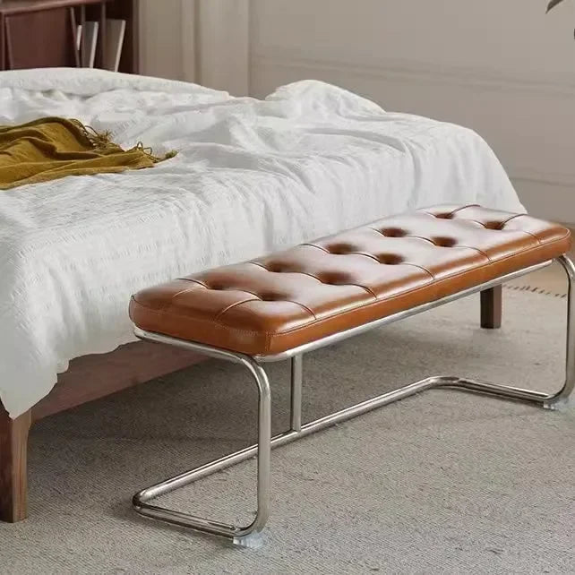 Slim Entryway Shoe Bench Narrow Hallway Seat Vintage Storage Stool Chair Upholstered Bench Wassily Bench Step Stool
