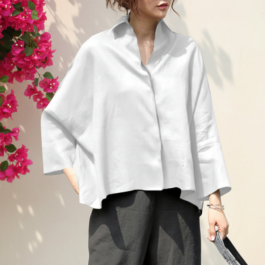 Plus Size 5XL VONDA Women Long Sleeve Shirts Summer Elegant Blouse OL Style Tunic Tops Oversized Casual Solid Loose Party Blusas