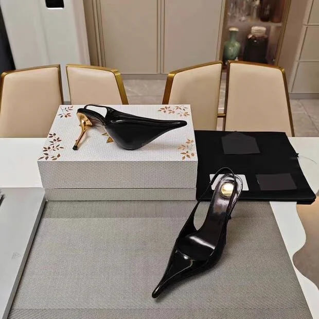 2026 Summer Stiletto Pointed Women's Sandals Fashion Show Party Wedding Women's High Heels