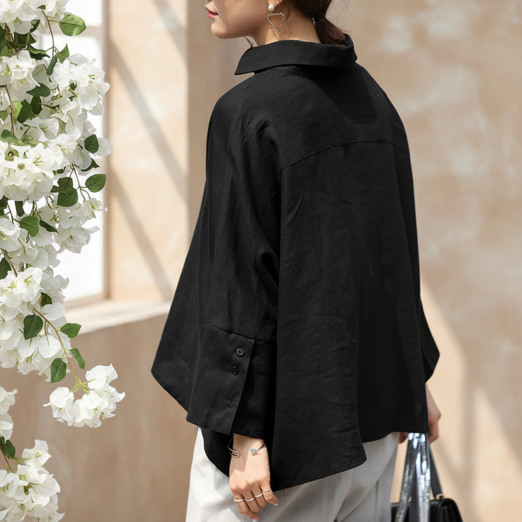 Plus Size 5XL VONDA Women Long Sleeve Shirts Summer Elegant Blouse OL Style Tunic Tops Oversized Casual Solid Loose Party Blusas