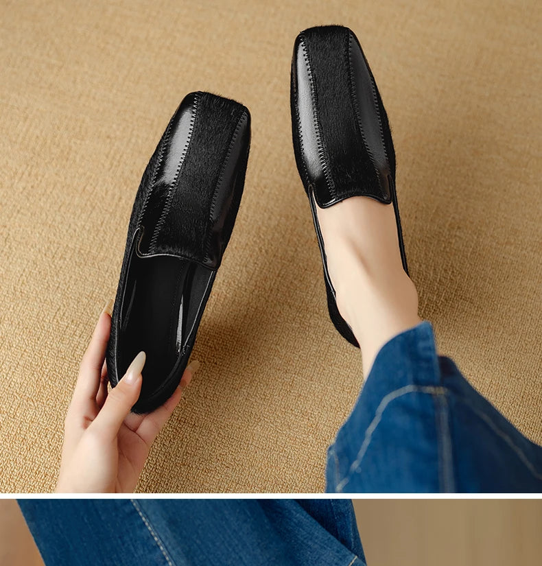 Ods Vintage Square Toe High Heels Pumps Women Autumn Shoes Party Dress 2021 Spring Footwear Retro Female Work Pumps Zapatillas