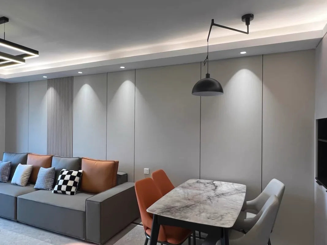 Adjustable Arm Pendant Lights Kitchen Dining Room Island Hanging Lamp Modern Rotatable Long pendant lamp Restaurant Decor