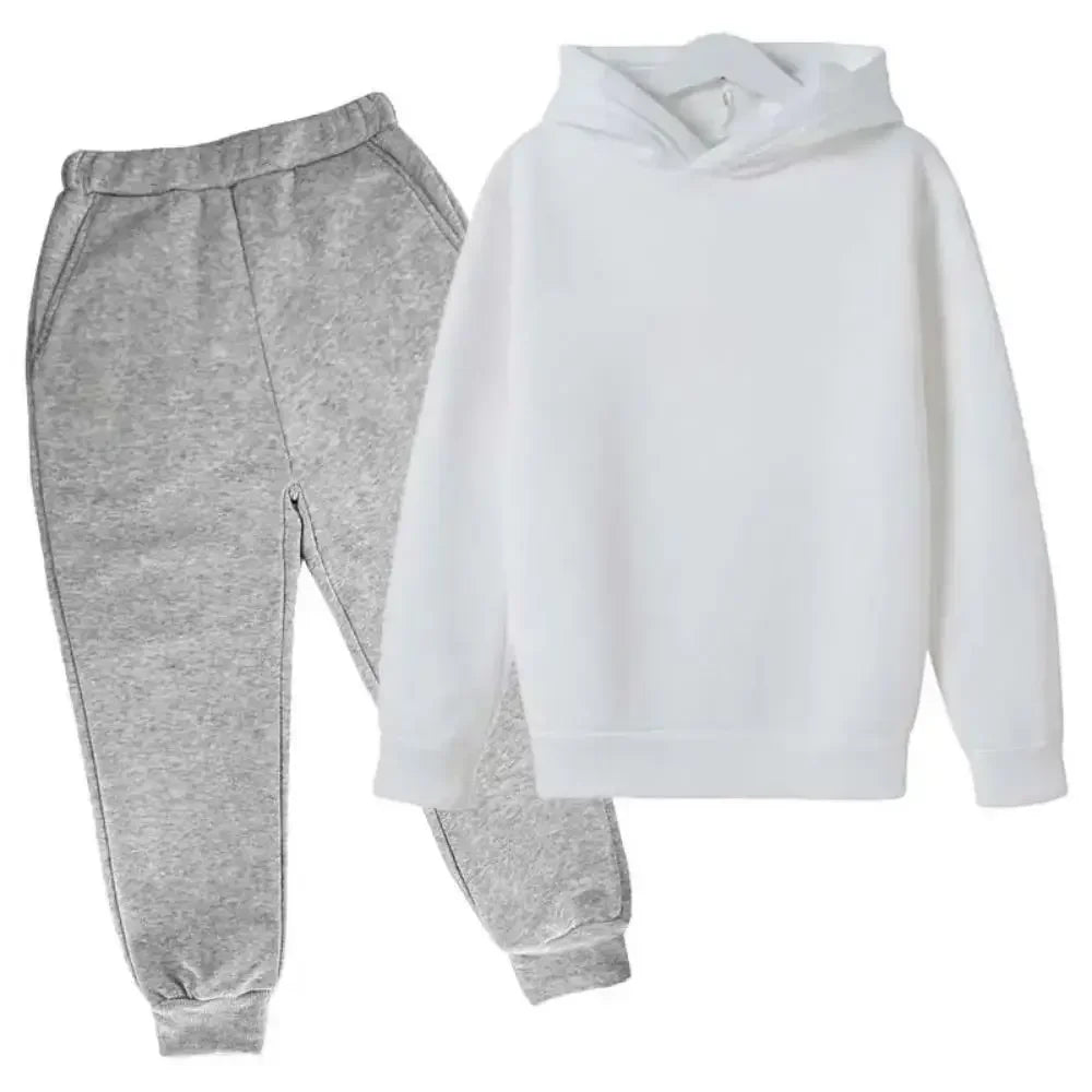 Spring Autumn Tracksuit Football CR7 Print Kid's Clothes Hoodie+Pants Suit 2pcs Set Boy Girl 3-12 Years Children Holiday Gifts