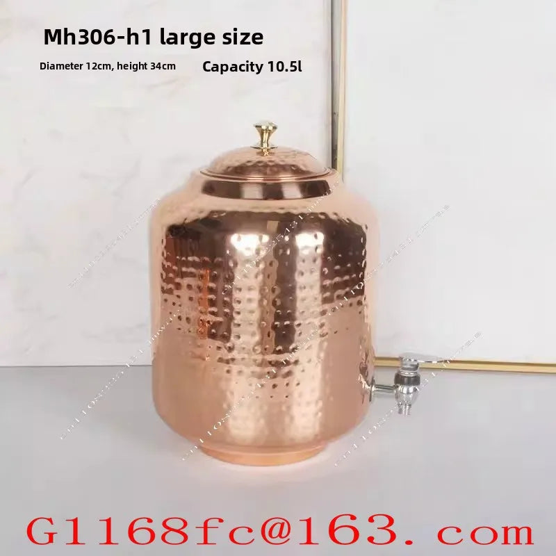 Copper Can, Cold Water Kettle, Water Dispenser, Retro Style Restaurant, Bar, Handmade Tea Kettle