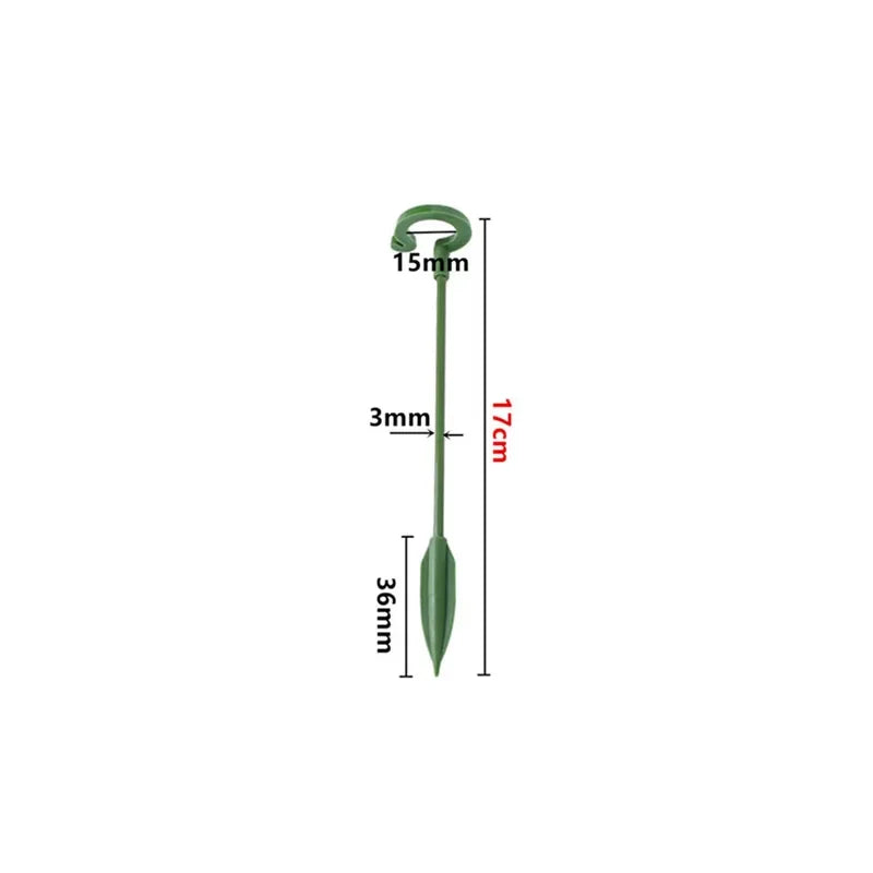Plastic Plant Supports Stakes Flower Stand Sticks Reusable Protection Fixing Tool Flower Grow Holder Garden Tools
