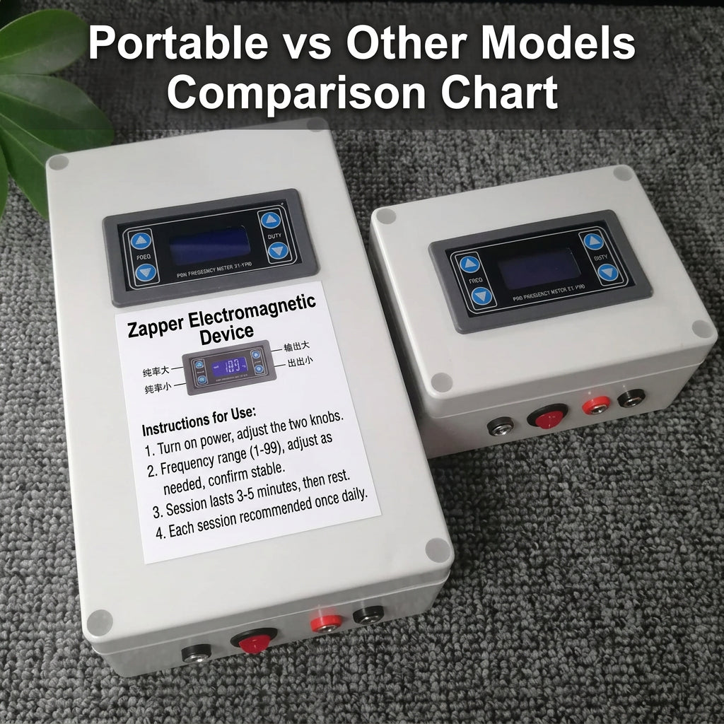Zapper Frequency Resonance Device Dr. Clark Electromagnetic Broadband Adjustable Electronic Signal Therapy Tool