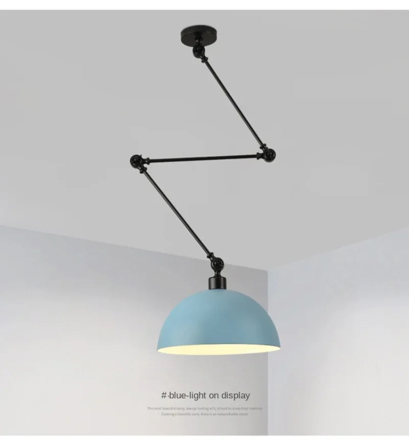 Nordic Modern Retractable Chandelier Restaurant Kitchen Living Room Bedroom Island Lamp Dining Room Home Decor Hanging Lighting