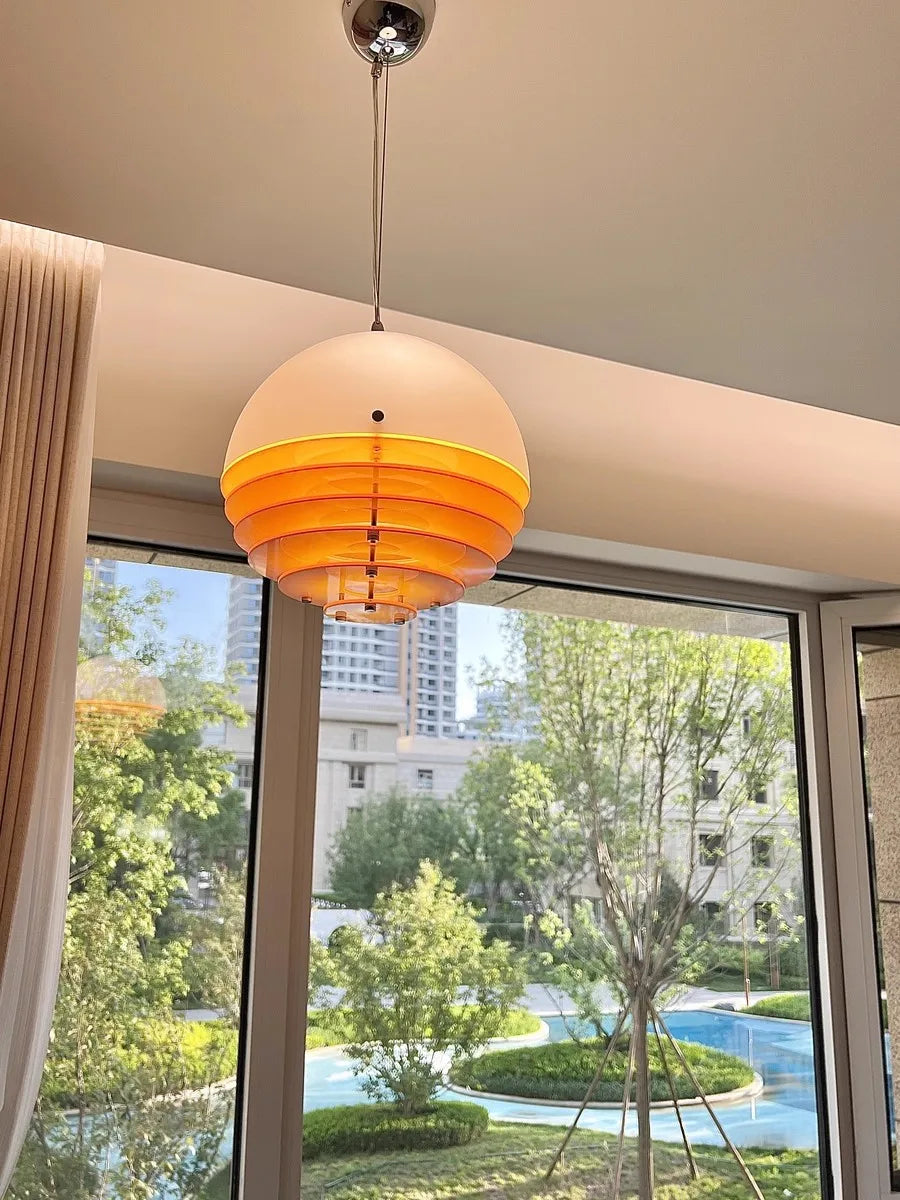 Vintage Creative Bauhaus pendant Lamp Restaurant Light Entrance Bedhead Bar Counter Island Terrace Sunset Atmosphere Pendant Light