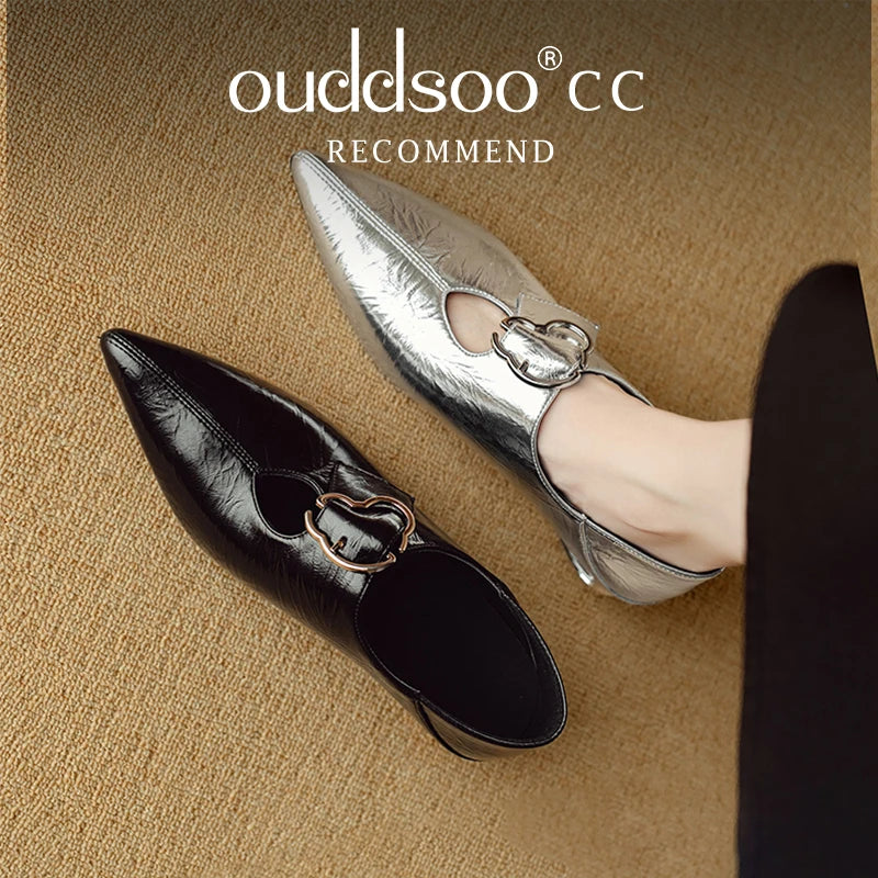 Ods High Heel Women's Thin Heels 2024 New Spring/Summer/Autumn/Winter Korean Edition Pointed Women's Temperament High Heel Women