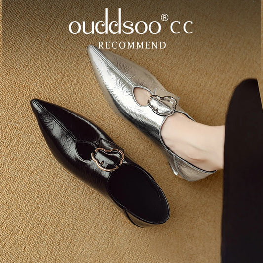 Ods High Heel Women's Thin Heels 2024 New Spring/Summer/Autumn/Winter Korean Edition Pointed Women's Temperament High Heel Women