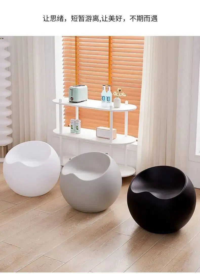 Creative Apple Stool Home Door Shoe Changing Stool Designer Minimalist Small Stool Nordic Living Room Bedroom Balcony Low Stool