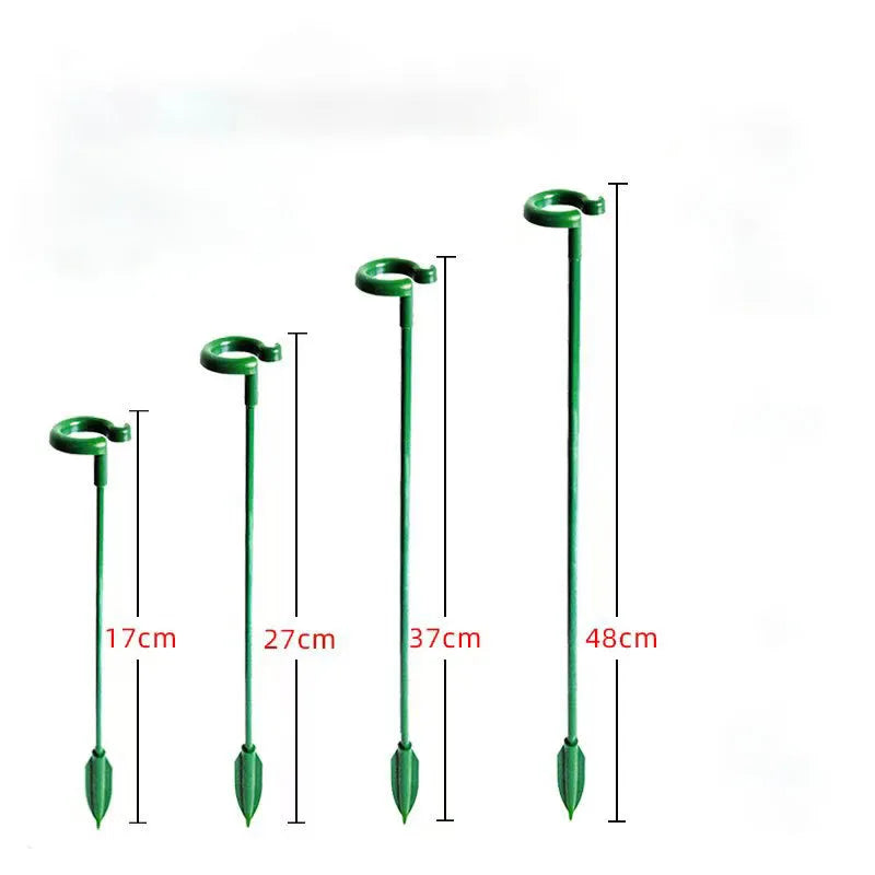 Plastic Plant Supports Stakes Flower Stand Sticks Reusable Protection Fixing Tool Flower Grow Holder Garden Tools