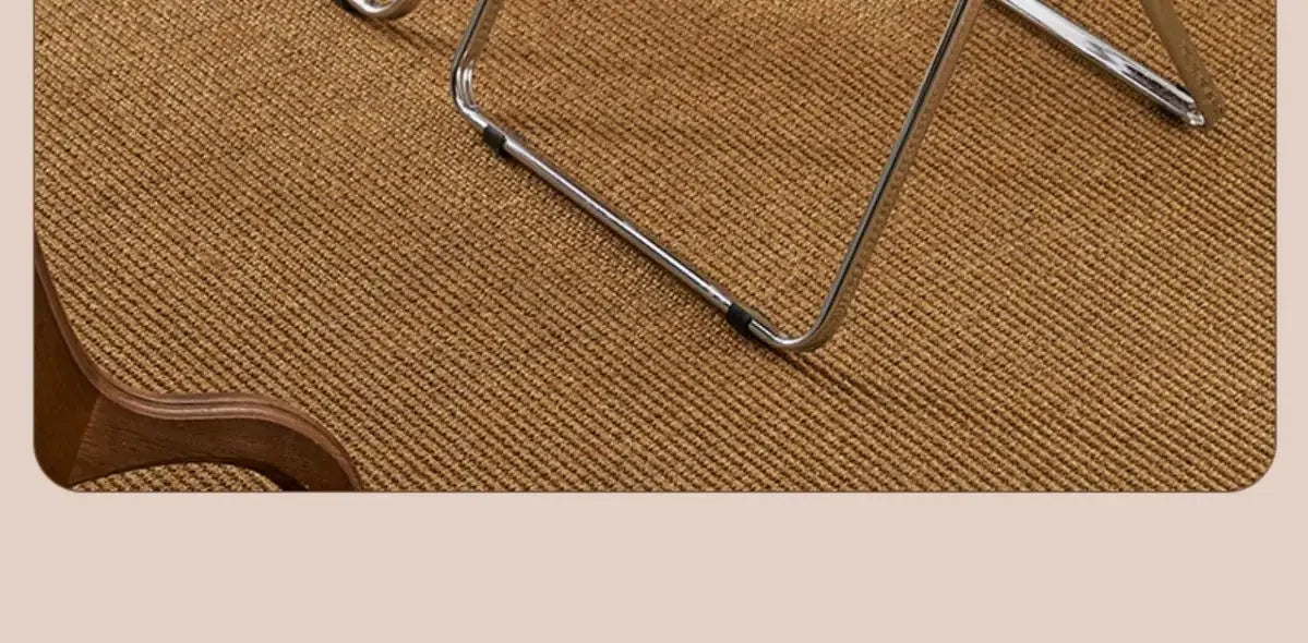 Nordic Rattan Home Comfortable Dining Chair Long Sitting Comfortable Chairs Creative Folding Chair Leisure Retro Backrest Stools