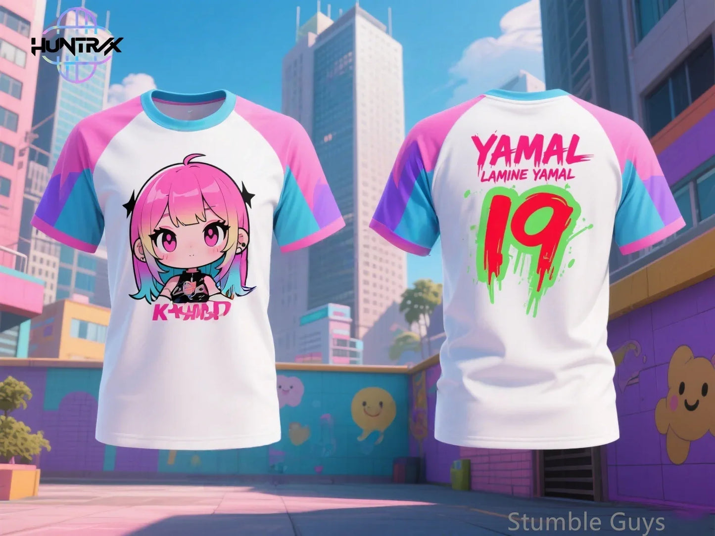 Summer Casual Fashion Kids Kpop Demon Hunters 3D Cartton Short Sleeve Boys Girls T-Shirt Anime Clothes