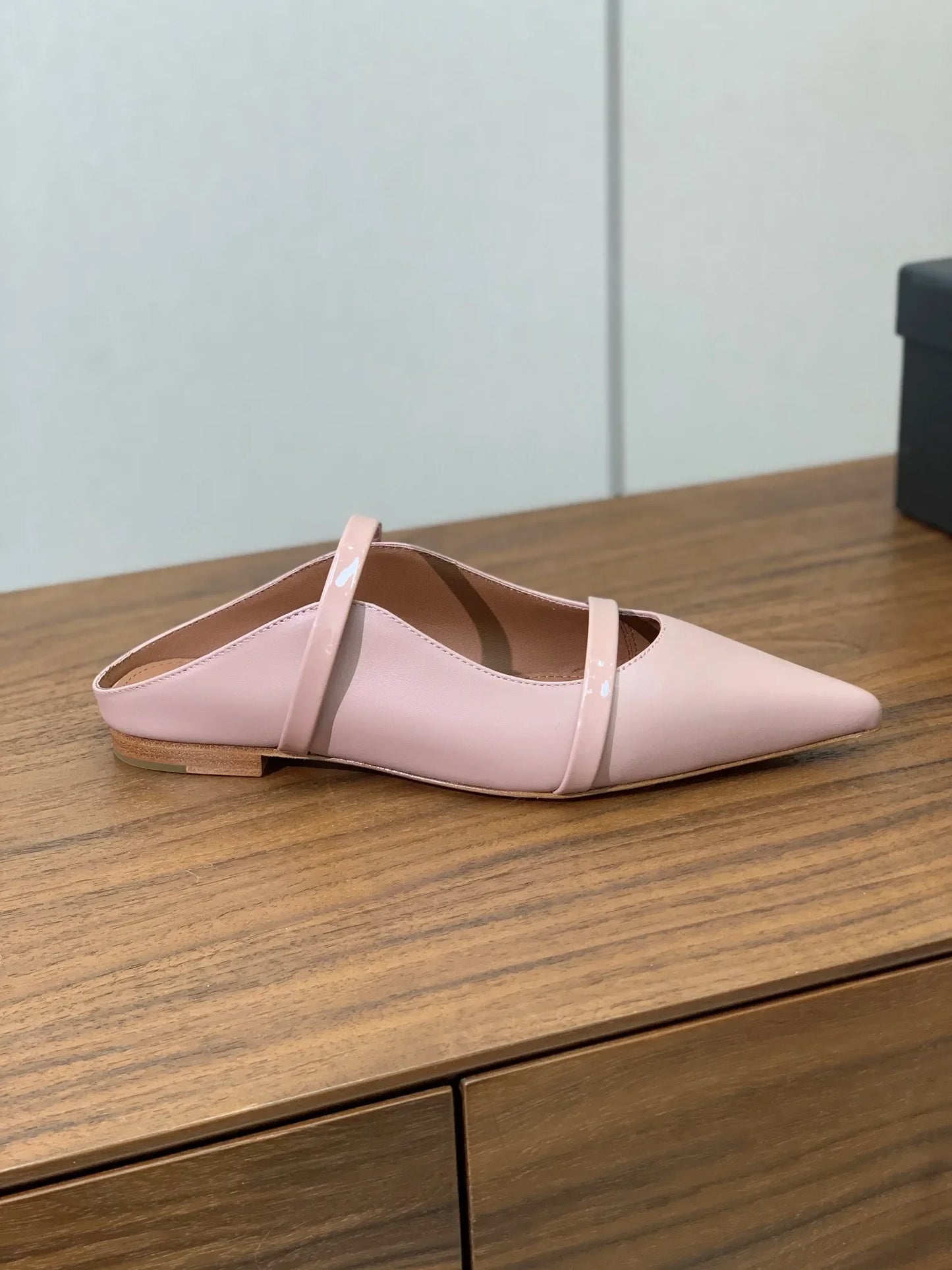8.5CM Silver Heels Strappy Heeled Sandals Shallow Slip On Pull On Super High Heel Genuine Leather Sandalias Top Quality Size 41