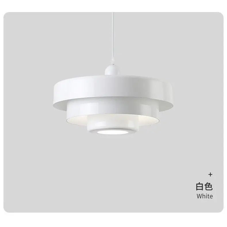 Pendant Acrylic Lamp Restaurant Simple Modern Creative Multi-layer Decoration Retro Color