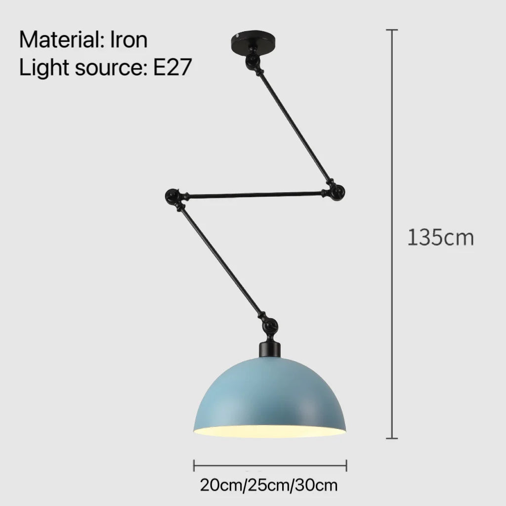 Nordic Modern Retractable Chandelier Restaurant Kitchen Living Room Bedroom Island Lamp Dining Room Home Decor Hanging Lighting