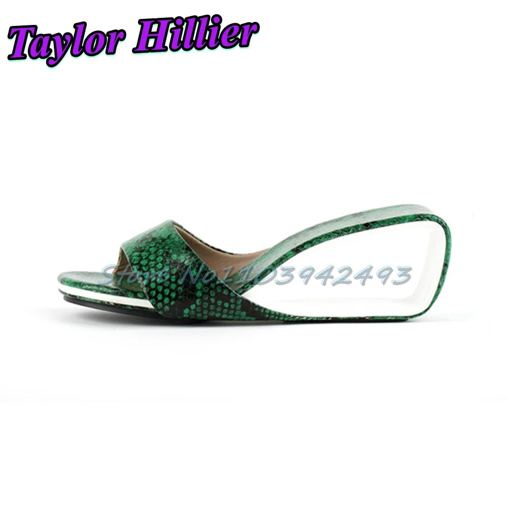 Candy Color Heeled Sandals Open Toe Heels Strange Style One Strap High Heel Women Luxury Designer Shoes Summer Patchwork Mules